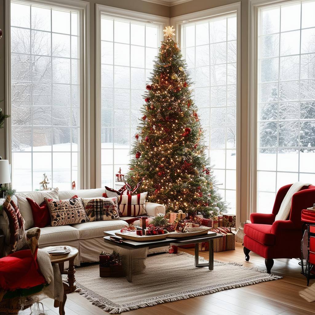 Christmas living room-1