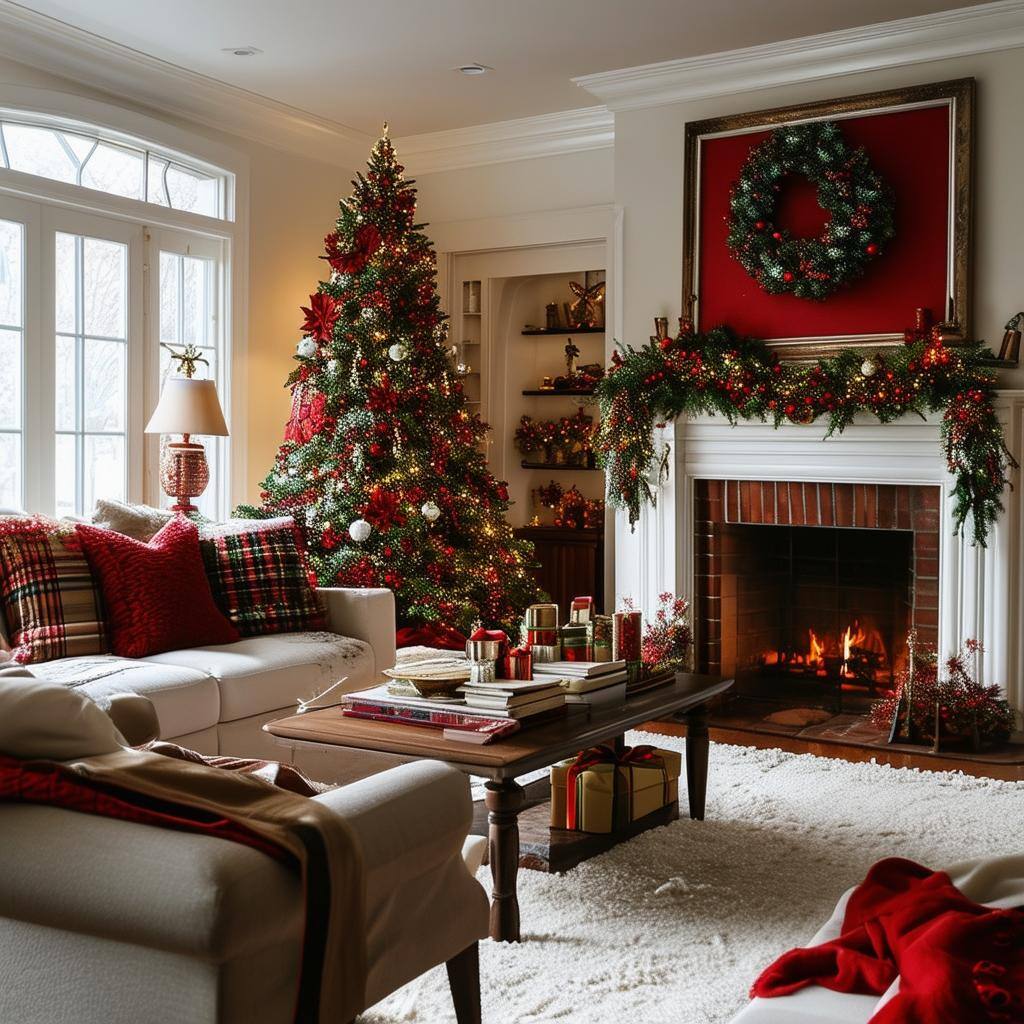 Christmas living room