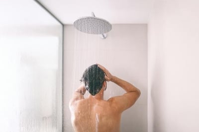 A shower has the power to rejuvenate both mind and body.