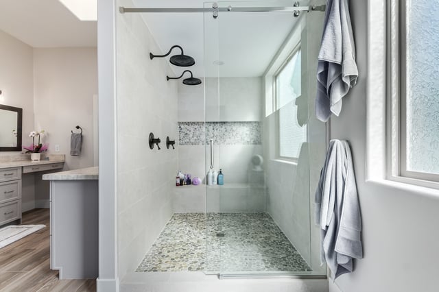Shower tub conversion