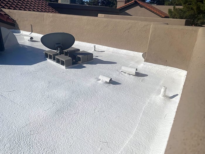 Foam Roof Recoat