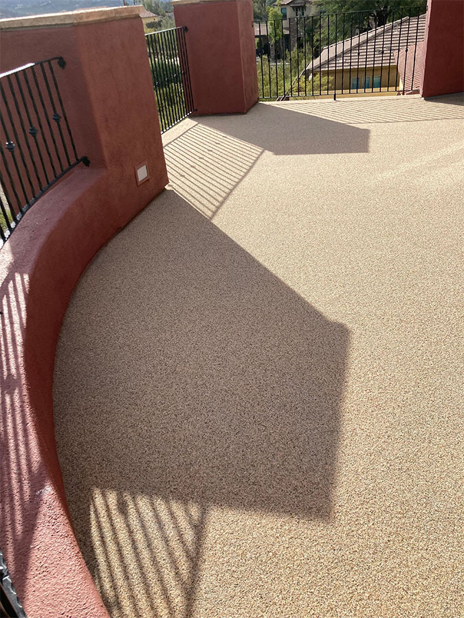 Walk deck waterproofing Scottsdale