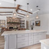 Quartzite kitchen countertops in Scottsdale home