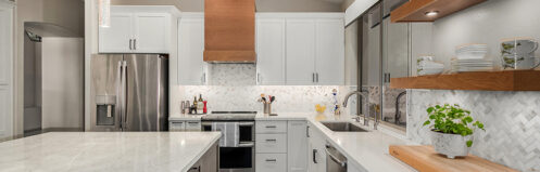 Beautiful remodeled white kitchen in Scottsdale, AZ
