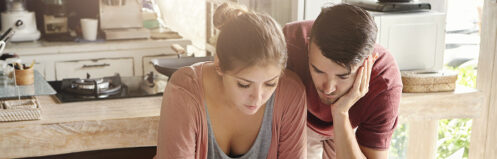 Distressed couple