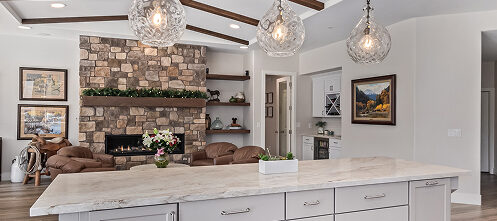 Stunning kitchen and living space in Scottsdale AZ