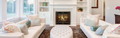 Beautiful grand living area in a remodeled home in North Phoenix