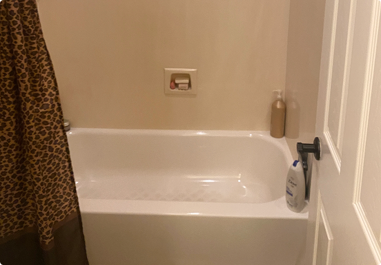 tub replacement before
